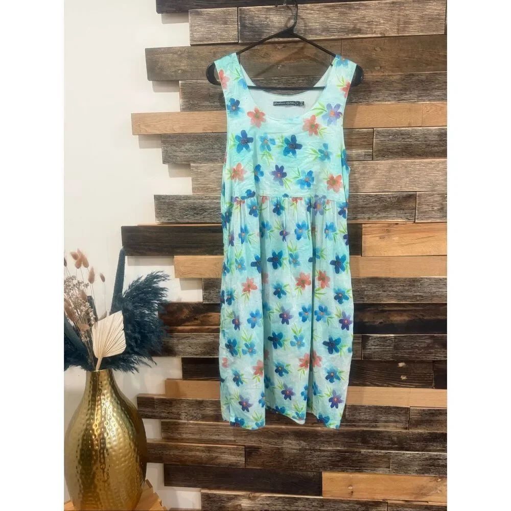 Gudrun Sjoden multicolor dress sz S